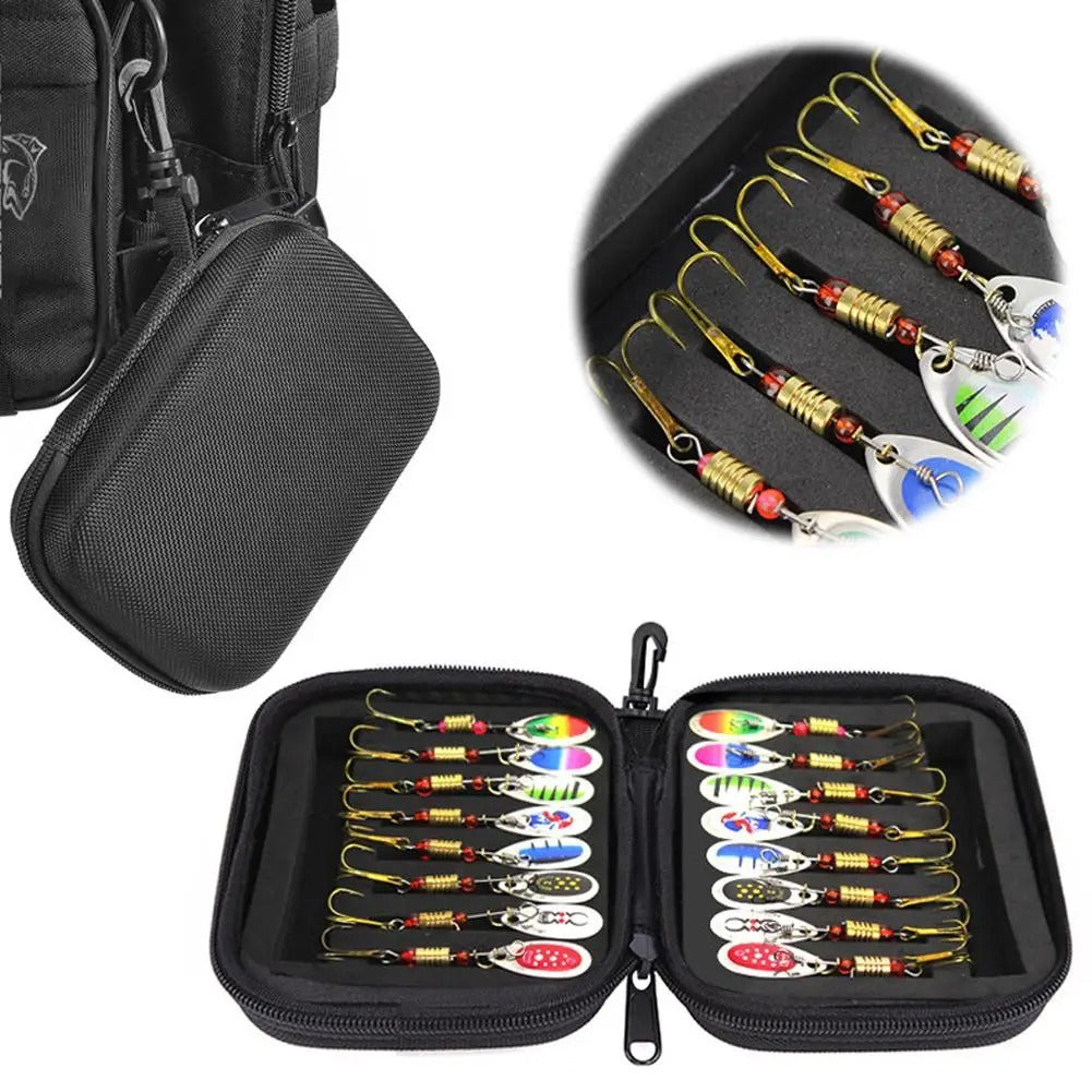 Coffret 16 Cuillères Spinner Métal