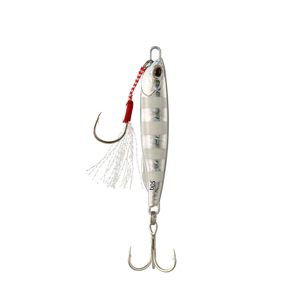 Cuillère Jig Métal "Silver Strike"